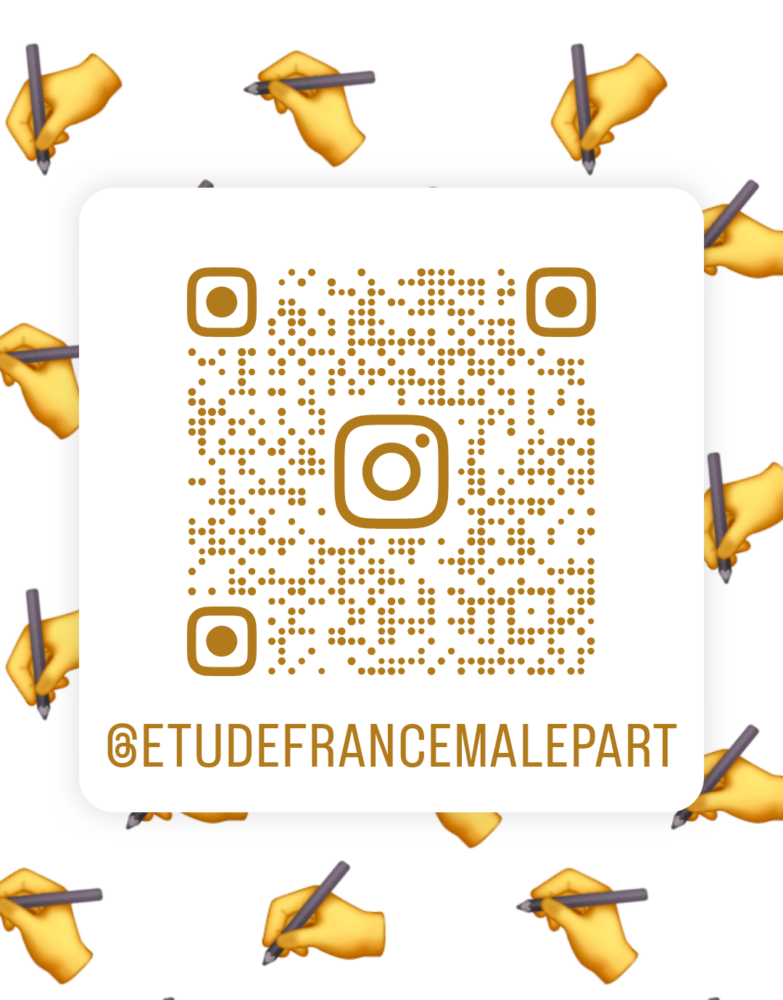 QR Code officiel de la page Instagram @etudefrancemalepart - Office Notarial France Malépart
