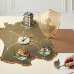 Signature d'un investissement immobilier encadrée par un notaire, concept de mobilité nationale Paris Monaco Perpignan Morlaix.