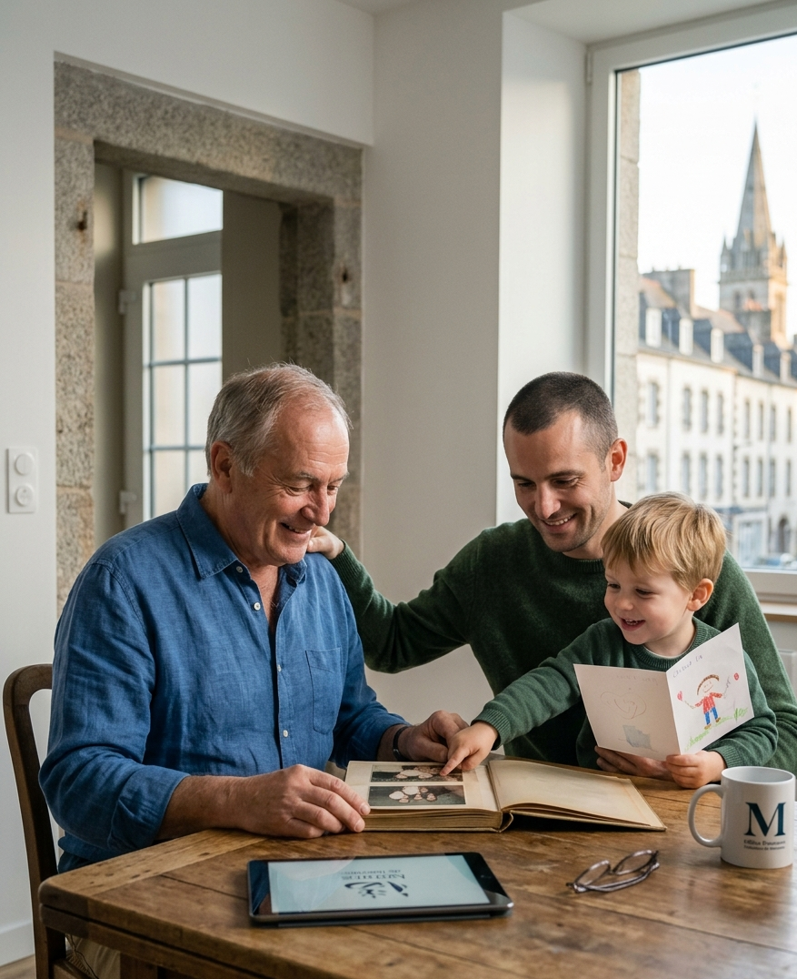Bonne fête à tous les papa. L'office notaarial vous accompagne dans tout vos projets.