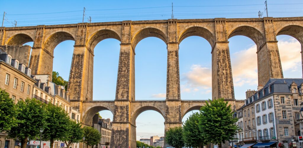 Viaduc de Morlaix dans le finistère - office notarial france malepart