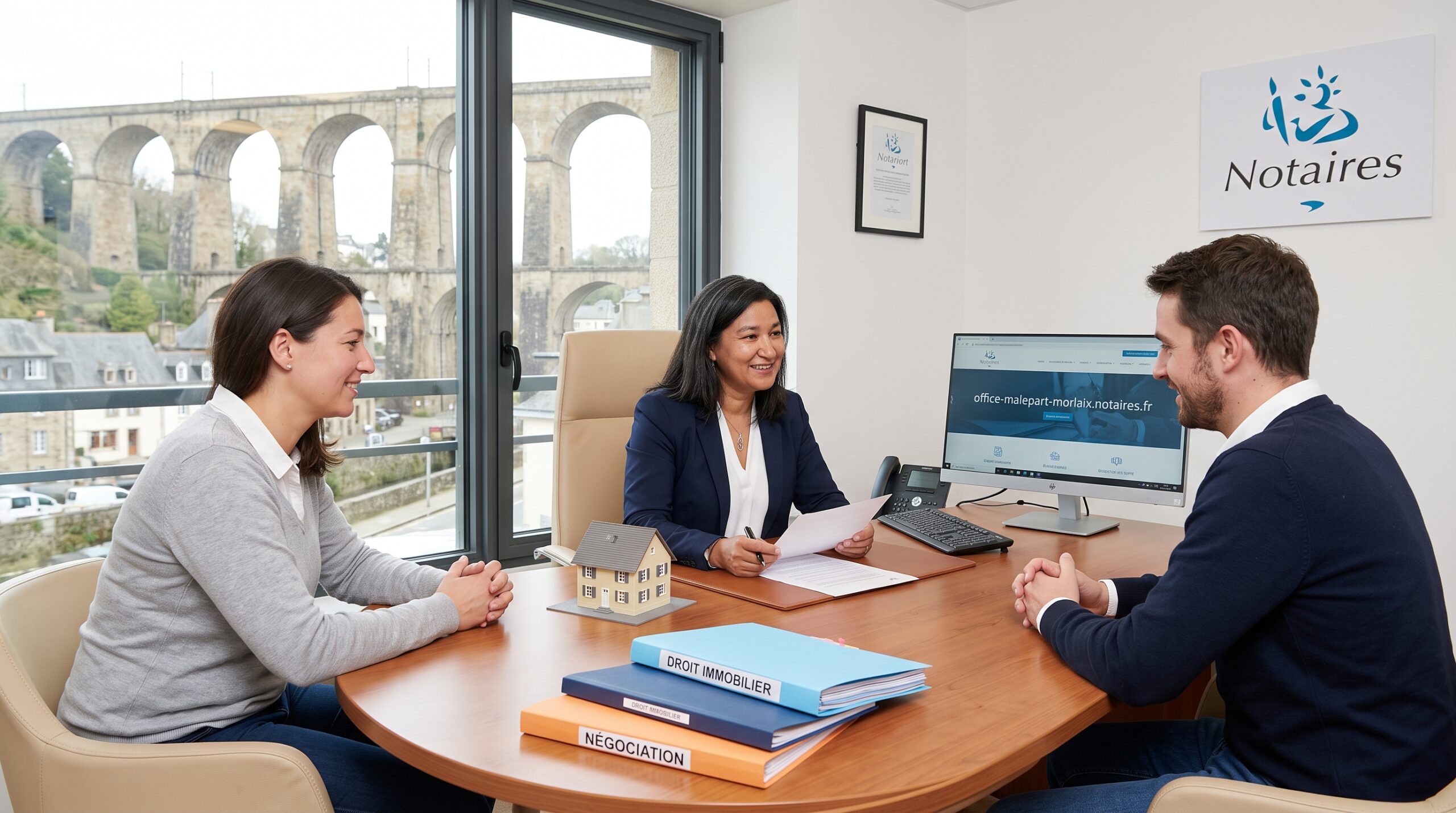 Office notarial Malépart Morlaix - Droit immobilier compromis de vente et négociation