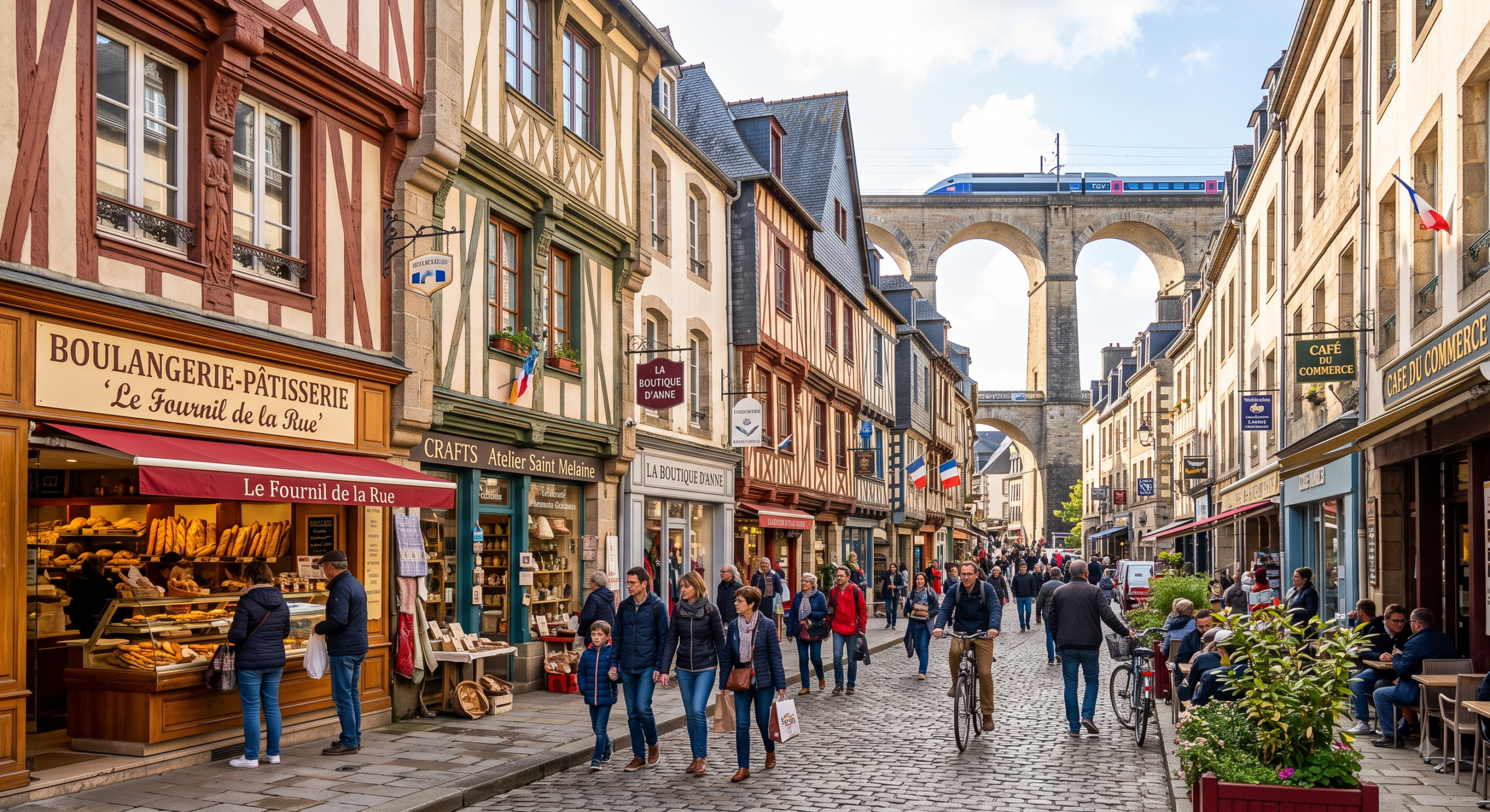 Reprise et cession de fonds de commerce dans le centre-ville de Morlaix