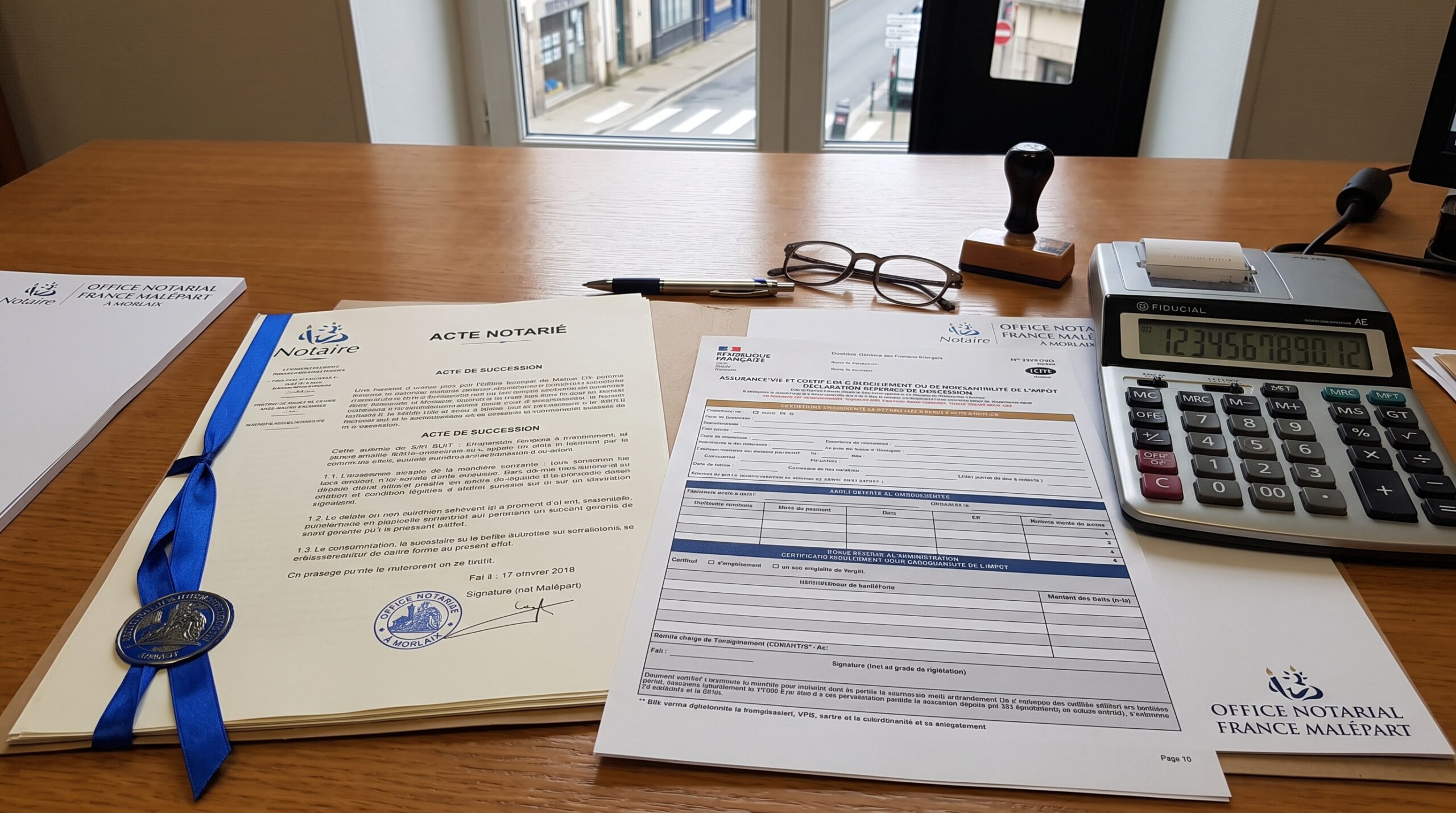 Bareme fiscal et abattement en ligne directe Office France Malepart Morlaix
