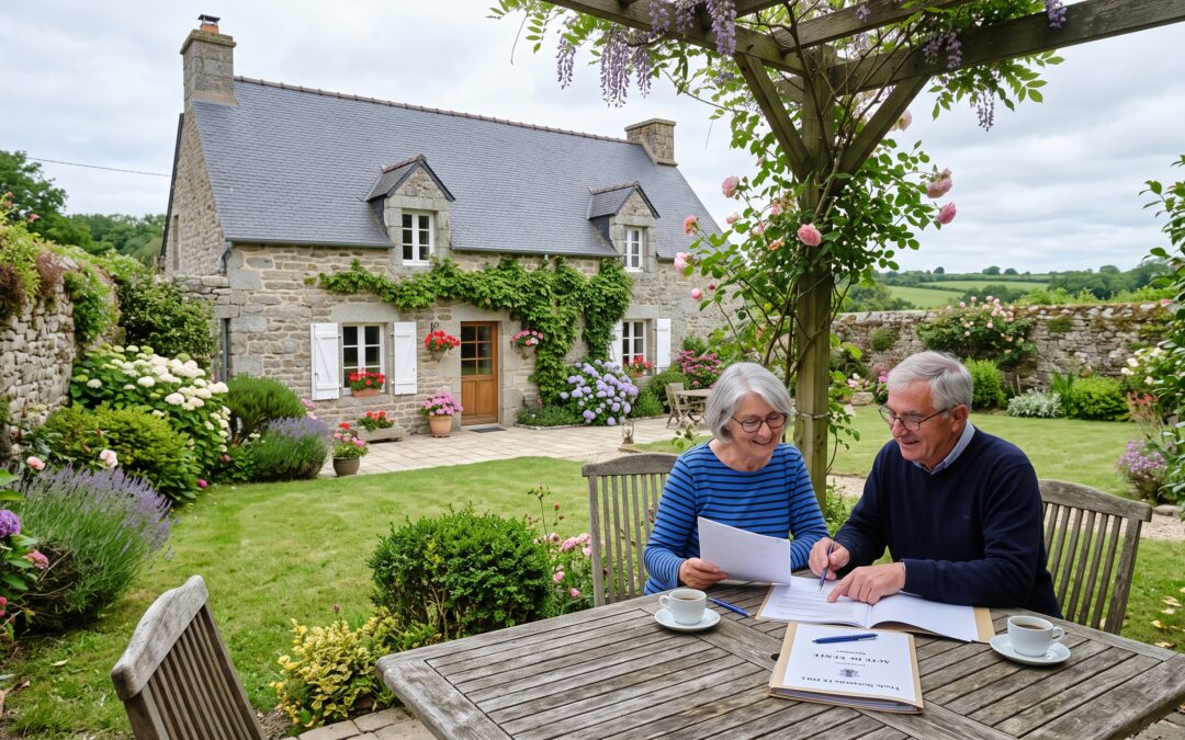 Calcul des droits de succession pour une maison familiale notaire Morlaix