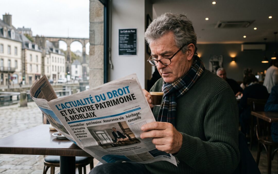 Chronique hebdomadaire de droit et gestion de patrimoine par un notaire à Morlaix