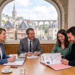 Collaboration notaire et agent immobilier pour vente securisee a Morlaix