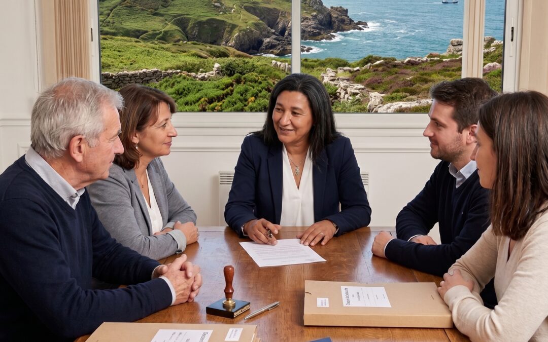 Reglement et ouverture d une succession familiale notaire Morlaix