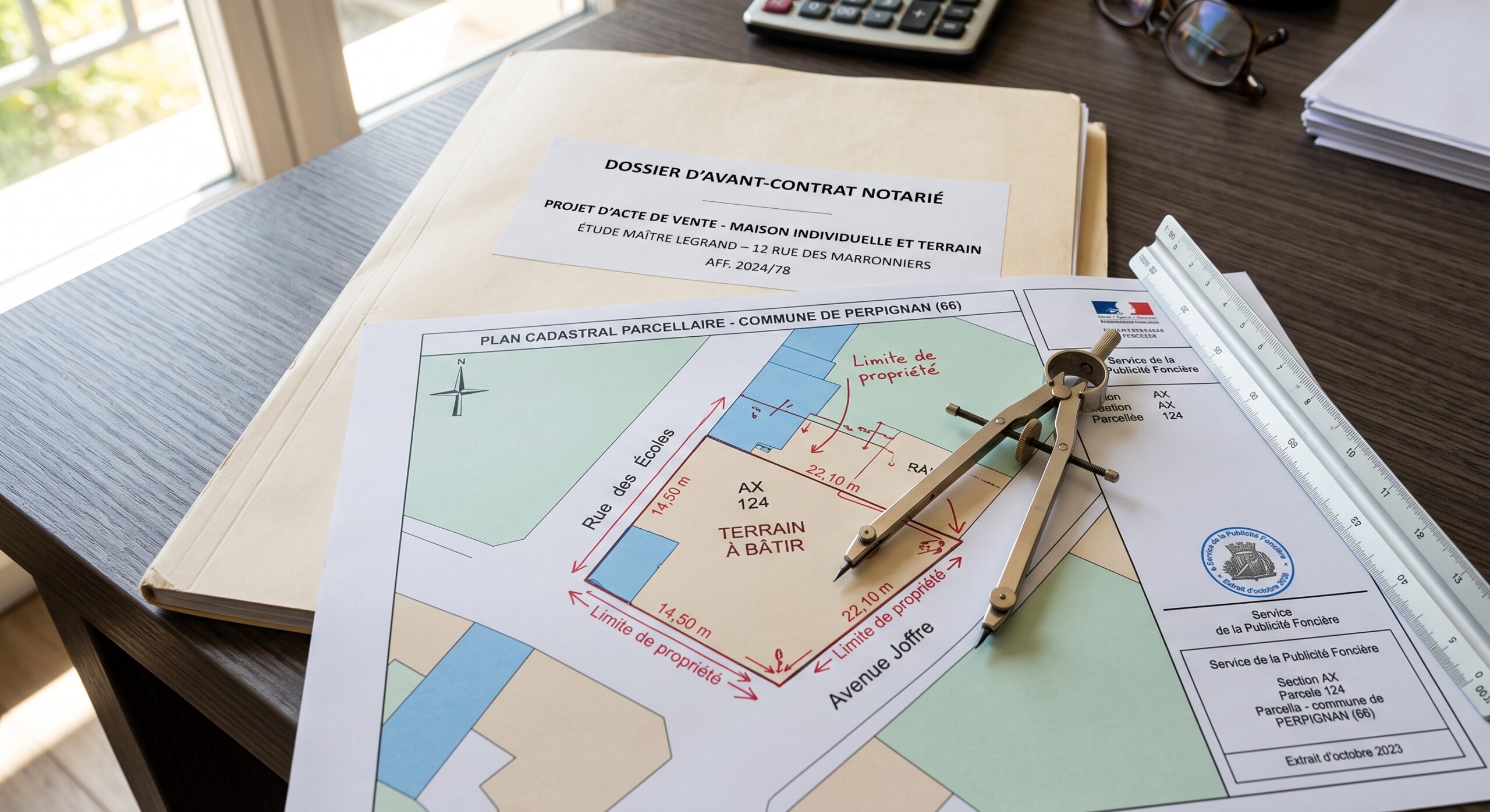Verification des regles du PLU et servitude Office Notarial France Malepart Morlaix