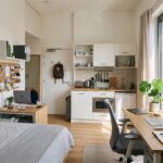 Studio meuble et amenagement pour investissement locatif etudiant en Finistere