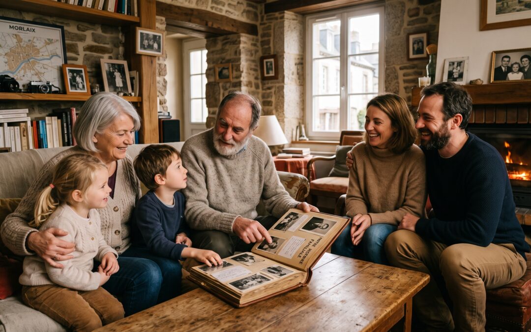 Transmission intergenerationnelle du patrimoine familial et succession notaire Morlaix