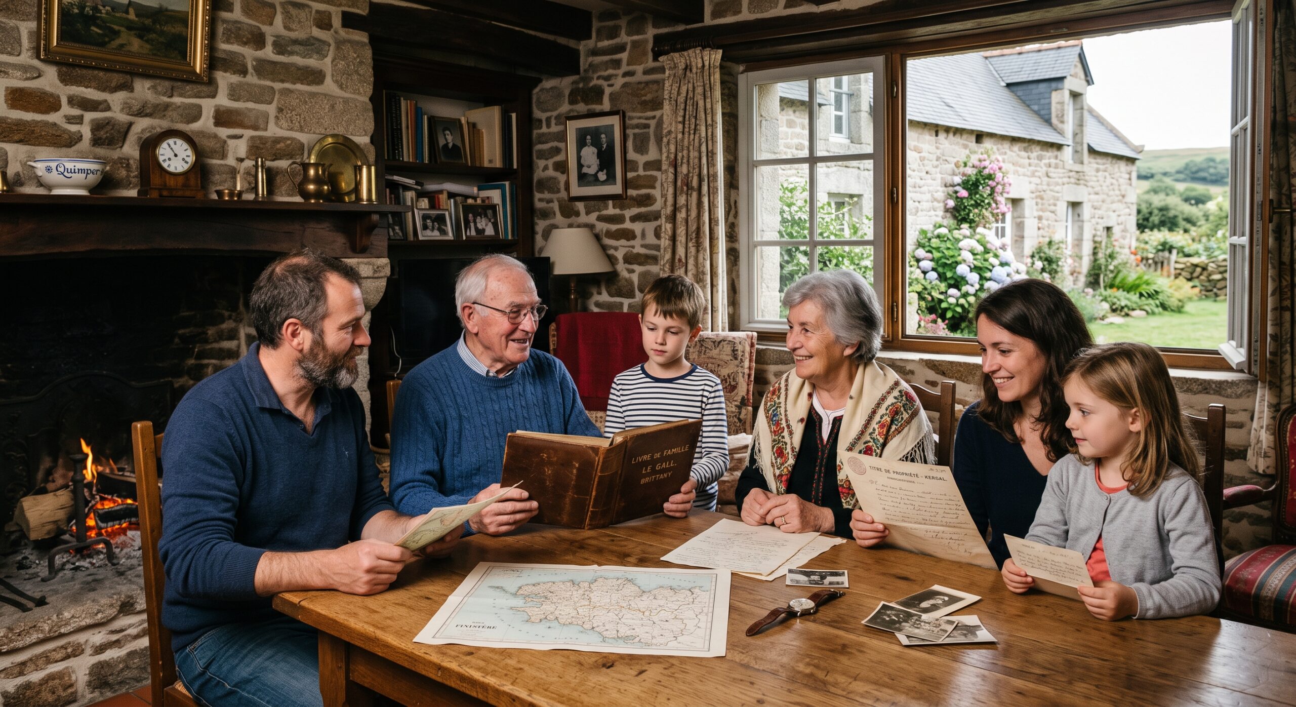 Transmission patrimoniale intergenerationnelle d un bien de famille etude notaire Morlaix