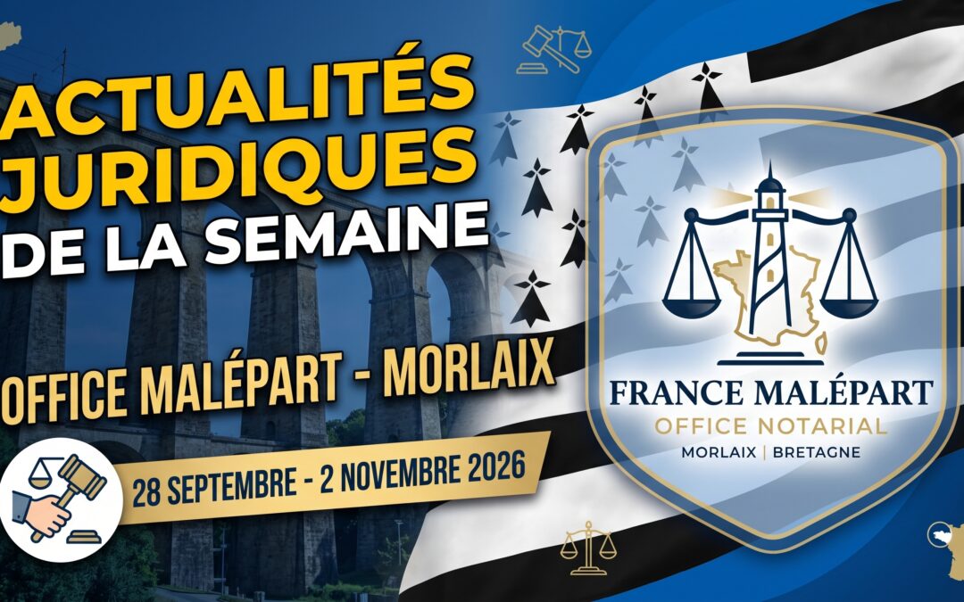 actus juridique notaire morlaix semaine du 2 novembre 2026